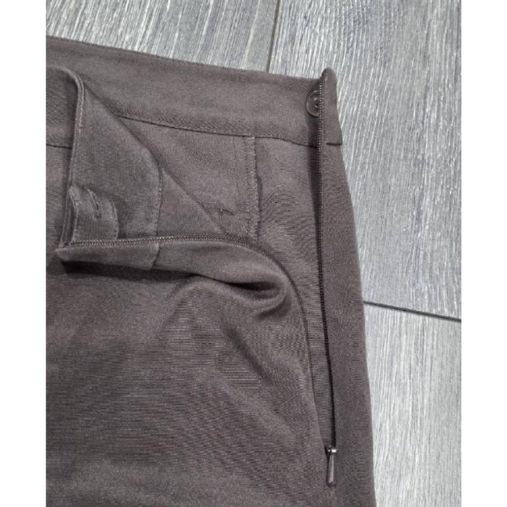Elieen Fisher women pull on slim-fit ankle pants Brown Sz 6 A005202 - Picture 9 of 14